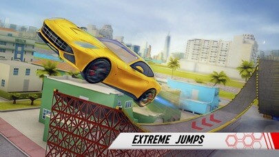 Emulate iPhone app Stunt Car Drive Hero using MyAndroid