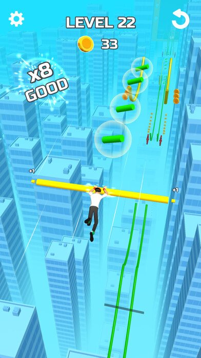 Emulate iPhone app Stunt Rails using MyAndroid