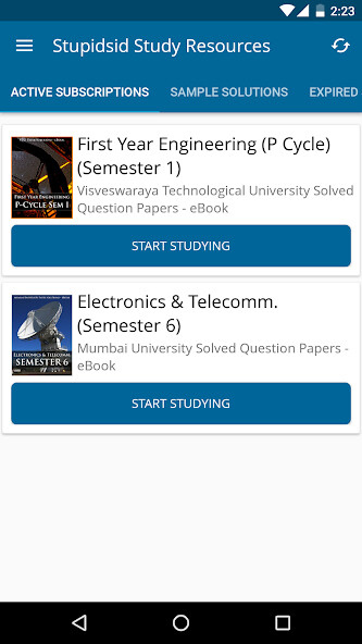 Run android online APK Stupidsid Study Resources from MyAndroid or emulate Stupidsid Study Resources using MyAndroid