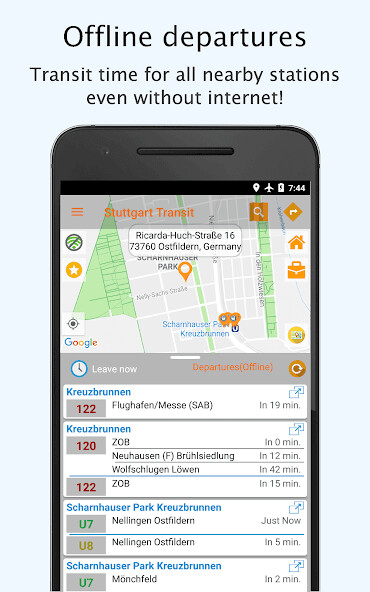 Run android online APK Stuttgart VVS, DB S/U-Bahn Bus from MyAndroid or emulate Stuttgart VVS, DB S/U-Bahn Bus using MyAndroid