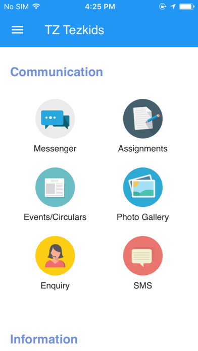 Emulate iPhone app St. Xaviers using MyAndroid