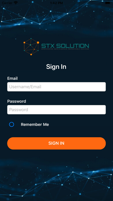 Emulate iPhone app STX Solution - Mobile Tech using MyAndroid