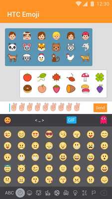 Emulate Android APK Style for HTC Emoji