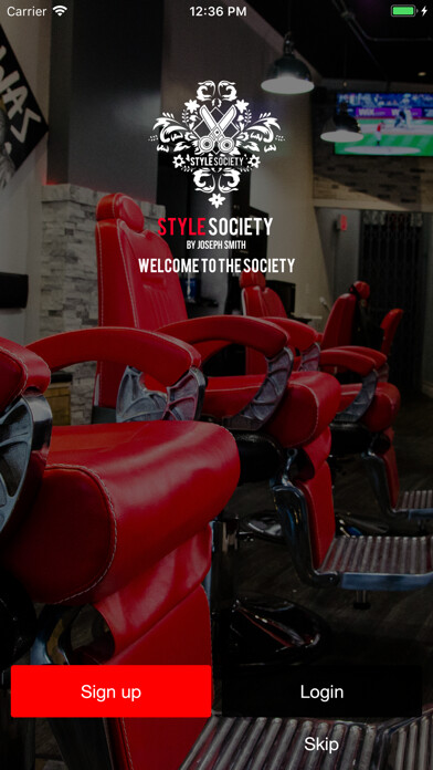Emulate iPhone app Style Society Barbershop using MyAndroid Emulate iPhone app Style Society Barbershop using MyAndroid