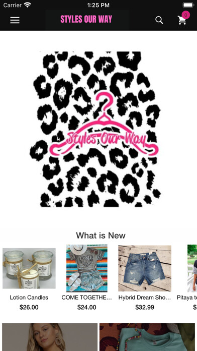 Emulate iPhone app Styles Our Way Boutique using MyAndroid Emulate iPhone app Styles Our Way Boutique using MyAndroid