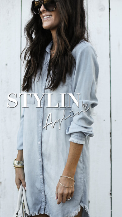 Emulate iPhone app Stylin by Aylin Shopping Guide using MyAndroid