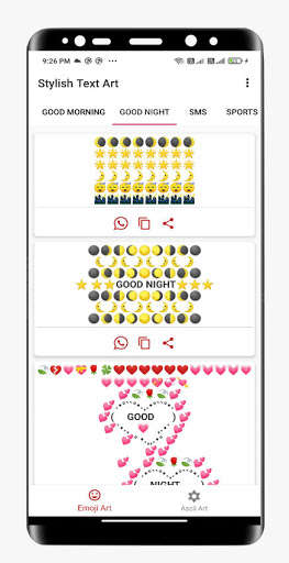 Run android online APK Stylish Emoji Art - Smart Emoji from MyAndroid or emulate Stylish Emoji Art - Smart Emoji using MyAndroid