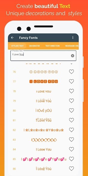 Run android online APK Stylish Fancy Text - Fonts from MyAndroid or emulate Stylish Fancy Text - Fonts using MyAndroid