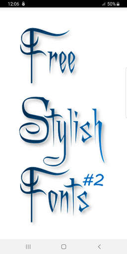 Emulate Android APK Stylish Fonts #2 Emulate Android APK Stylish Fonts #2
