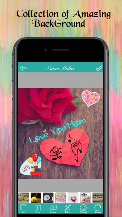 Emulate iPhone app Stylish Name Maker - Name On Pics using MyAndroid Emulate iPhone app Stylish Name Maker - Name On Pics using MyAndroid
