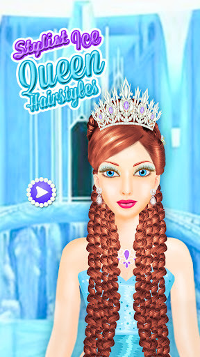 Run android online APK Stylist Ice Queen Hair Style from MyAndroid or emulate Stylist Ice Queen Hair Style using MyAndroid