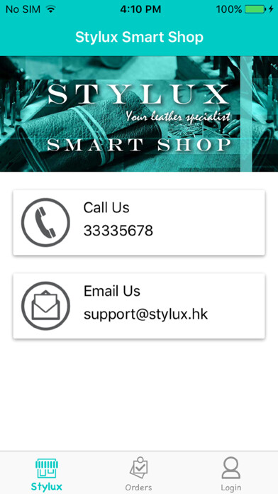Emulate iPhone app Stylux Smart Shop 2 using MyAndroid