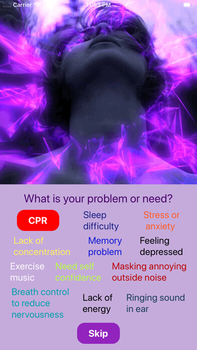 Emulate iPhone app Suandok sound therapy using MyAndroid