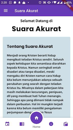 Run android online APK Suara Akurat from MyAndroid or emulate Suara Akurat using MyAndroid