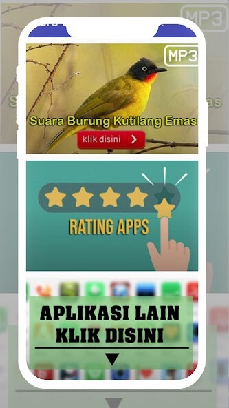 Run android online APK Suara Burung Kutilang Emas from MyAndroid or emulate Suara Burung Kutilang Emas using MyAndroid