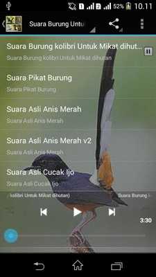 Emulate Android APK Suara Burung Untuk Memikat