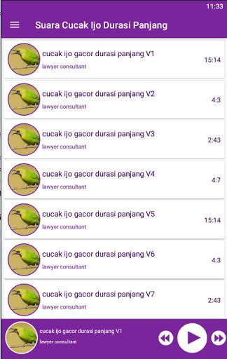 Run android online APK Suara Cucak Ijo Durasi Panjang from MyAndroid or emulate Suara Cucak Ijo Durasi Panjang using MyAndroid Run android online APK Suara Cucak Ijo Durasi Panjang from MyAndroid or emulate Suara Cucak Ijo Durasi Panjang using MyAndroid