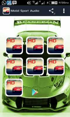 Emulate Android APK Suara Mobil Sport