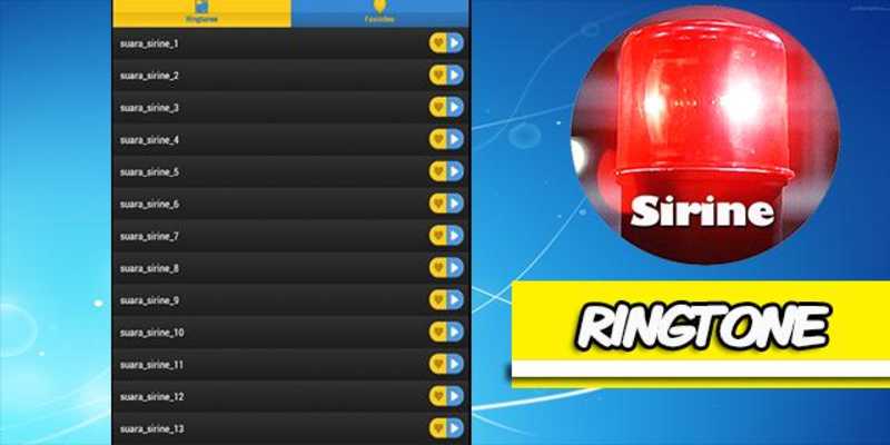 Emulate Android APK Suara Sirene - Alarm Sound Mp3