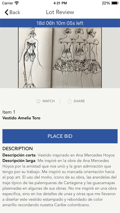 Emulate iPhone app Subasta Gala MAMBO using MyAndroid Emulate iPhone app Subasta Gala MAMBO using MyAndroid