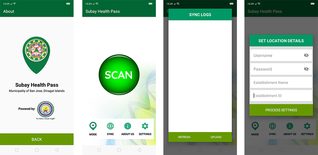 Run android online APK Subay App San Jose e-Health Pass Scanner from MyAndroid or emulate Subay App San Jose e-Health Pass Scanner using MyAndroid Run android online APK Subay App San Jose e-Health Pass Scanner from MyAndroid or emulate Subay App San Jose e-Health Pass Scanner using MyAndroid