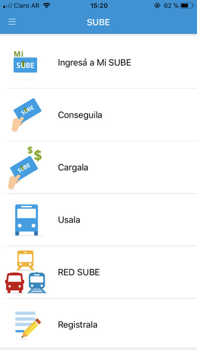 Emulate iPhone app SUBE using MyAndroid Emulate iPhone app SUBE using MyAndroid