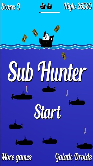 Emulate iPhone app Sub Hunter Pro using MyAndroid