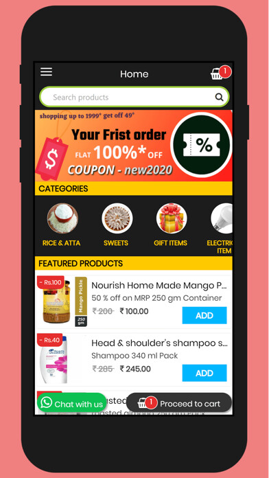 Emulate iPhone app SubKuchh using MyAndroid