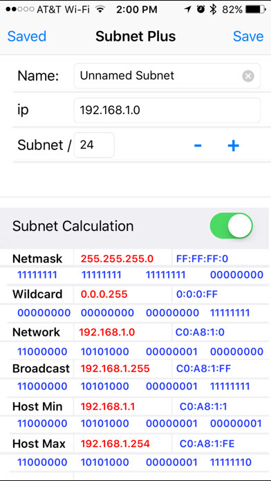 Emulate iPhone app Subnet Plus - Subnet Calculator using MyAndroid Emulate iPhone app Subnet Plus - Subnet Calculator using MyAndroid