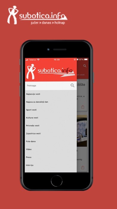 Emulate iPhone app Subotica.info using MyAndroid Emulate iPhone app Subotica.info using MyAndroid