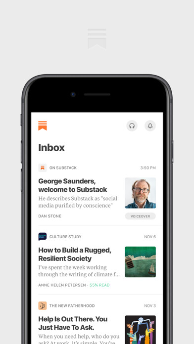Emulate iPhone app Substack Reader using MyAndroid