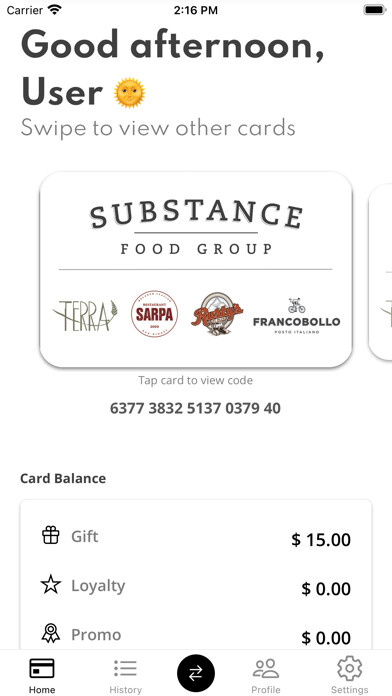 Emulate iPhone app Substance Food Group using MyAndroid Emulate iPhone app Substance Food Group using MyAndroid