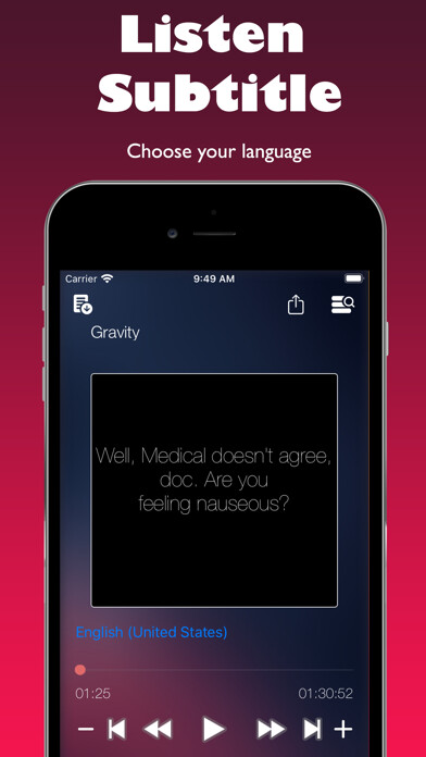 Emulate iPhone app Subtitle Reader Text to Speech using MyAndroid Emulate iPhone app Subtitle Reader Text to Speech using MyAndroid
