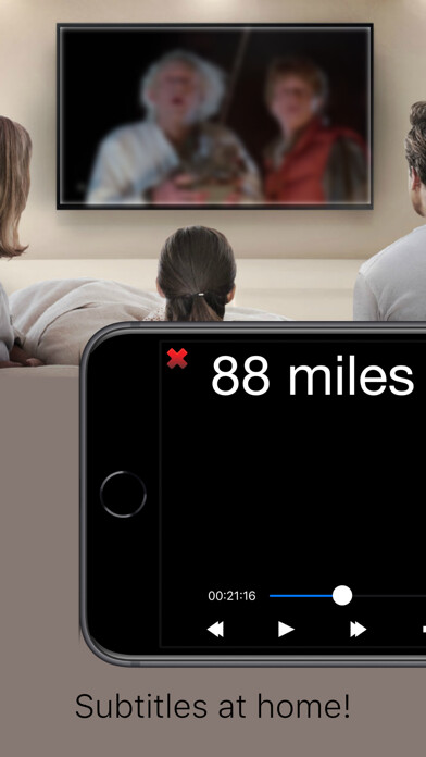 Emulate iPhone app Subtitles Viewer PRO using MyAndroid