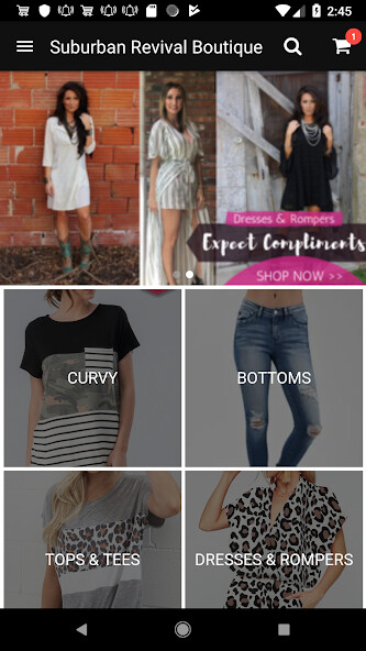 Run android online APK Suburban Revival Boutique from MyAndroid or emulate Suburban Revival Boutique using MyAndroid
