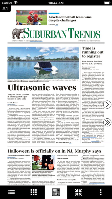 Emulate iPhone app Suburban Trends eNewspaper using MyAndroid Emulate iPhone app Suburban Trends eNewspaper using MyAndroid