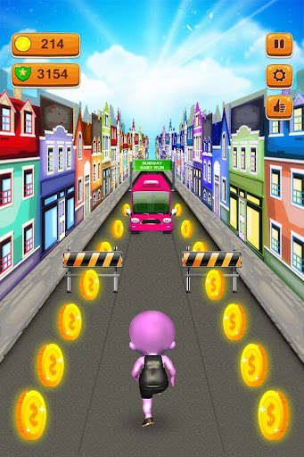 Run android online APK Subway Baby Run for Infinity Stones - running game from MyAndroid or emulate Subway Baby Run for Infinity Stones - running game using MyAndroid