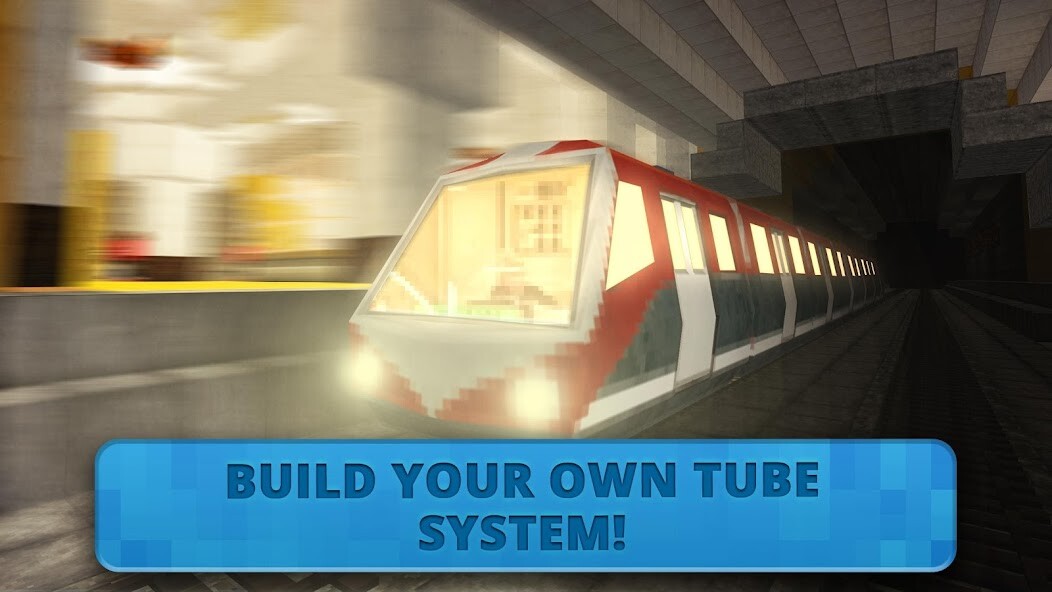 Run android online APK Subway Craft: Build  Ride from MyAndroid or emulate Subway Craft: Build  Ride using MyAndroid