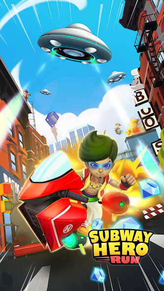 Run android online APK Subway Hero Run from MyAndroid or emulate Subway Hero Run using MyAndroid