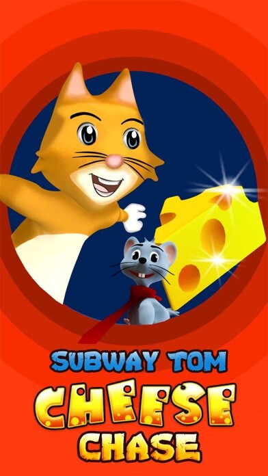 Emulate iPhone app Subway Tom - Cheese Chase Run using MyAndroid