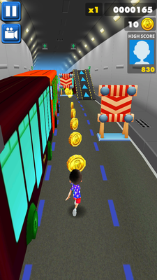 Emulate Android APK Subway Train : Run City
