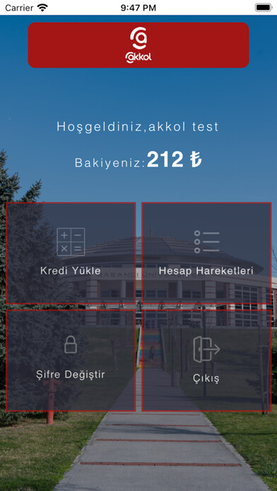 Emulate iPhone app Sucard Yemekhane using MyAndroid
