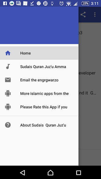 Run android online APK Sudais Quran Juzu Amma mp3 from MyAndroid or emulate Sudais Quran Juzu Amma mp3 using MyAndroid