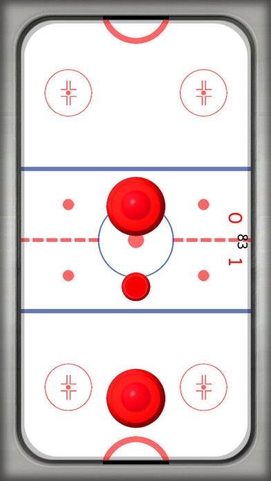 Emulate iPhone app Sudden Death Air Hockey using MyAndroid