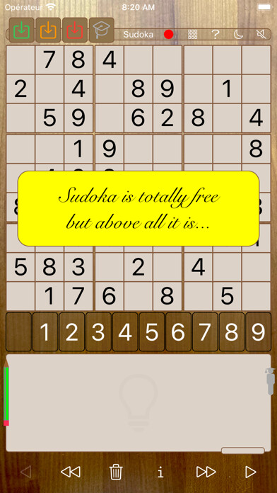 Emulate iPhone app Sudoka using MyAndroid