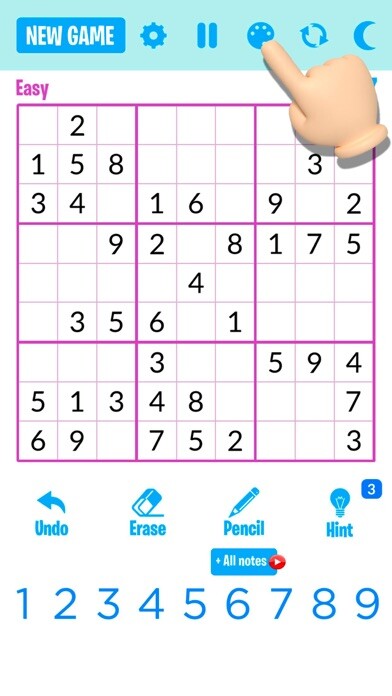 Run android online APK Sudoku 2022 from MyAndroid or emulate Sudoku 2022 using MyAndroid