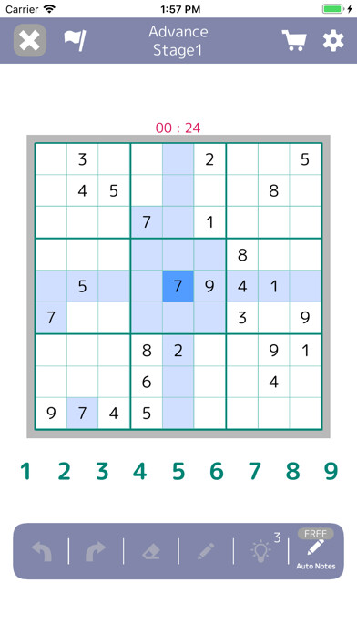 Emulate iPhone app Sudoku Anywhere using MyAndroid
