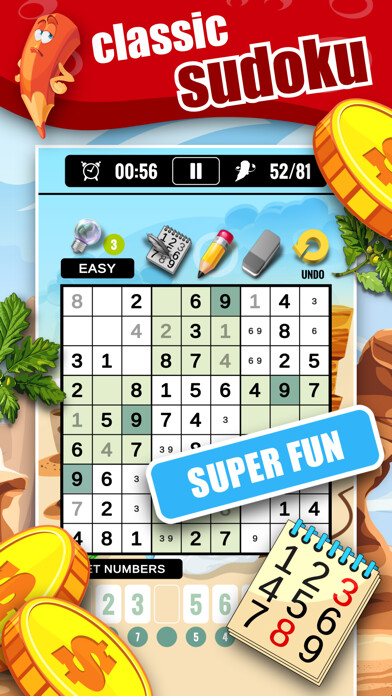Emulate iPhone app Sudoku Classic & Number Master using MyAndroid Emulate iPhone app Sudoku Classic & Number Master using MyAndroid