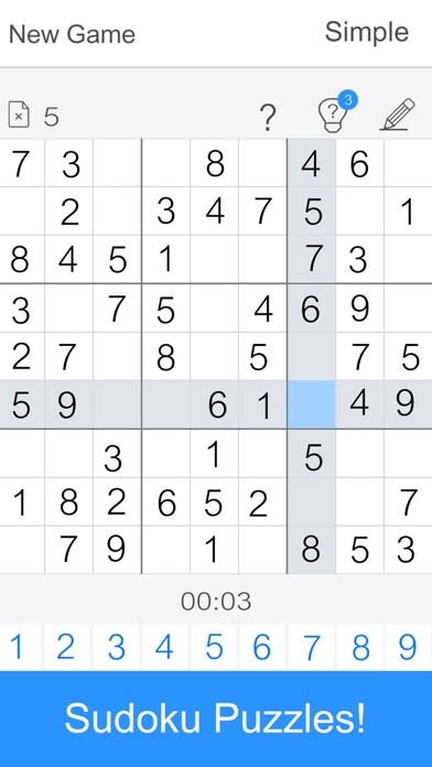 Emulate iPhone app Sudoku - Classic Sudoku Games using MyAndroid