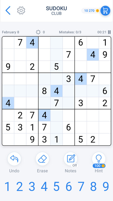 Emulate iPhone app Sudoku - Daily Puzzles using MyAndroid Emulate iPhone app Sudoku - Daily Puzzles using MyAndroid